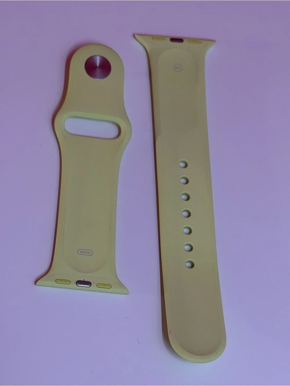 Apple Watch Sport Band 42mm Neon Yellow - M/L